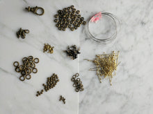 Load image into Gallery viewer, Components for 5 strand bracelet