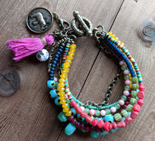 Load image into Gallery viewer, Gypsy Bracelet One of a Kind 1019