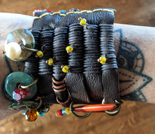 Load image into Gallery viewer, Leather Cuff Bracelet 1071