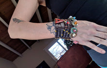 Load image into Gallery viewer, Leather Cuff Bracelet 1071